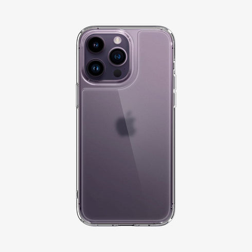 ACS04830 - iPhone 14 Pro Max Case Quartz Hybrid in crystal clear showing the back